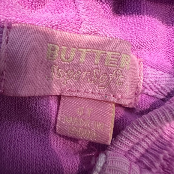 Butter- Pink Terry Cloth Bathing Suit Cover Up - Picture 3 of 11